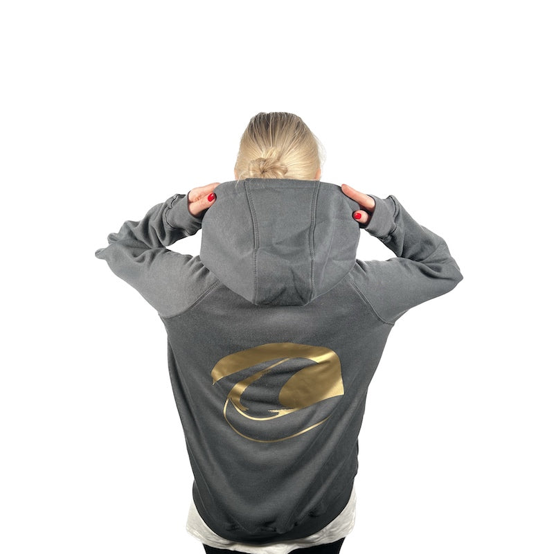 HOODIE // GREY GOLD