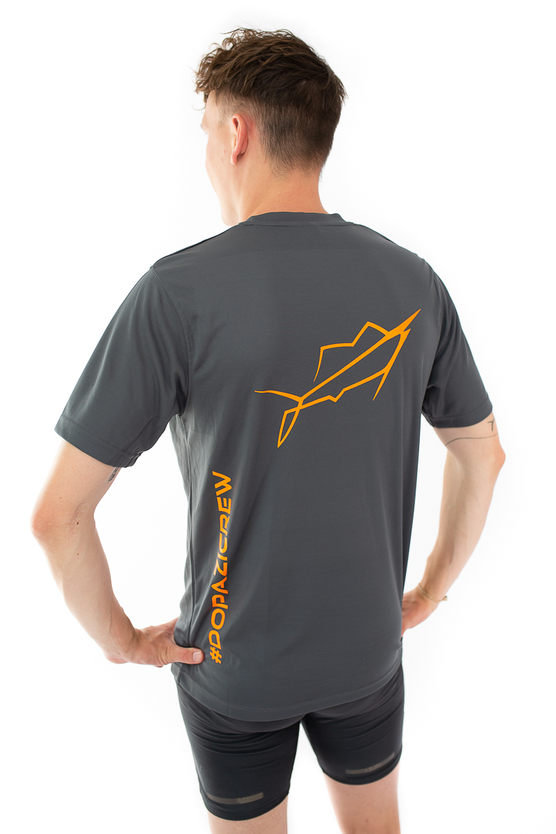 SPORTSHIRT // GREY ORANGE