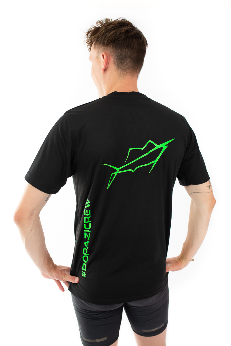 SPORTSHIRT // BLACK GREEN