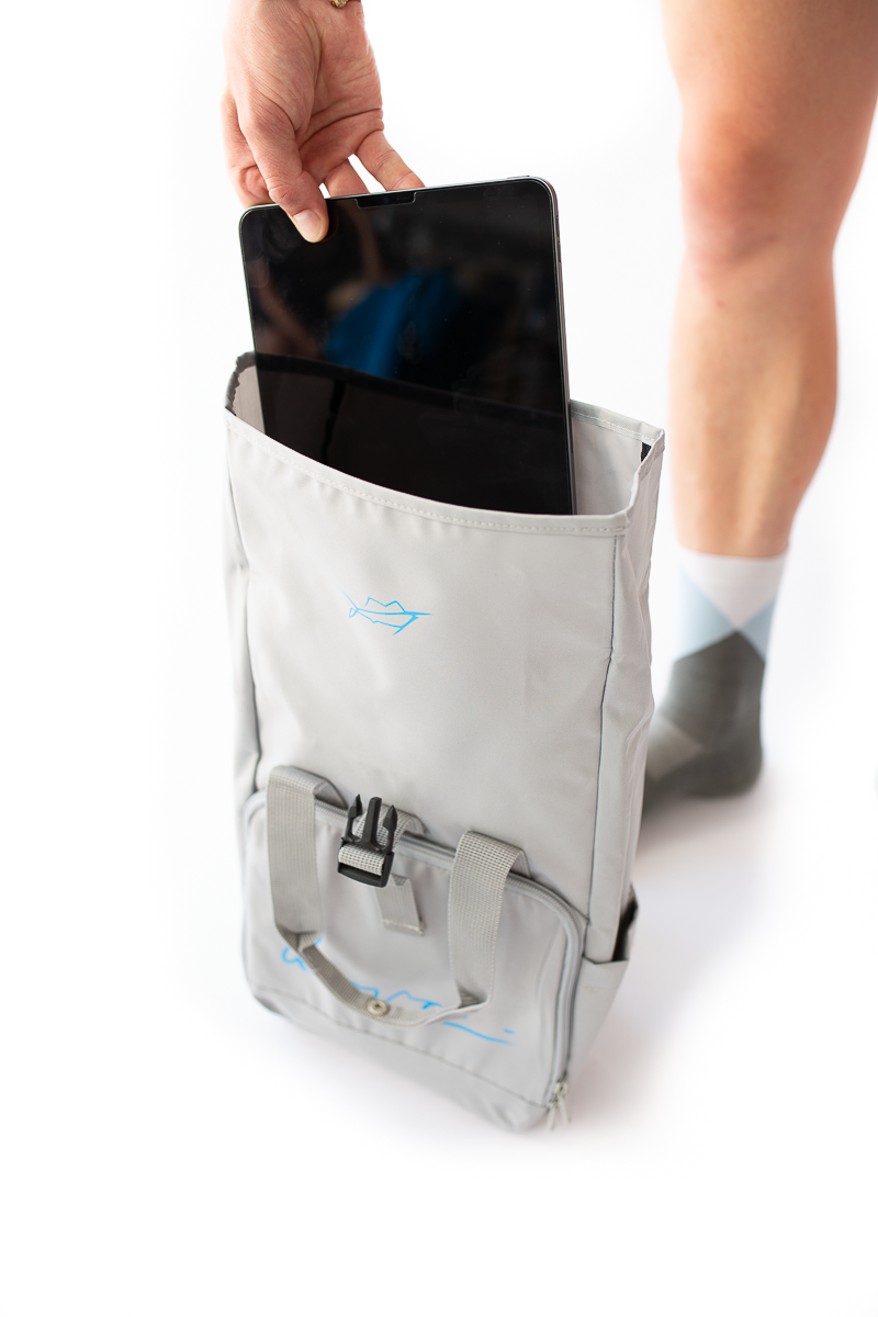 BACKPACKER SMALL // GREY BLUE